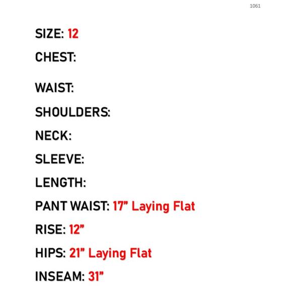 Coldwater Creek Wmns 12 Straight Leg Corduroy Stretch Trouser Pants Cream/Ivory - Picture 12 of 12